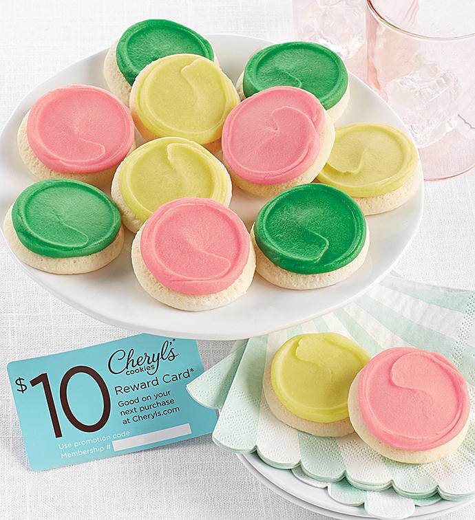 One Dozen Snack Size Frosted Cookie Assortment