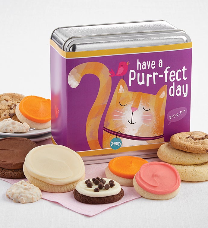 Have a Purrfect Day Treats Gift Tin