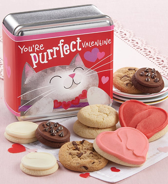 Youre Purrfect Valentines Day Mini Gift Tin
