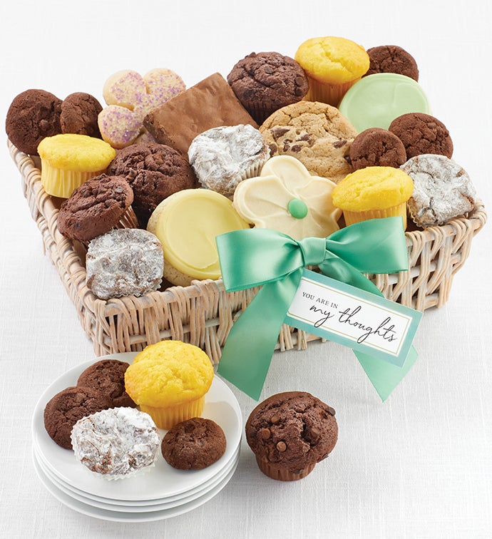 Youre in My Thoughts Gift Basket Small