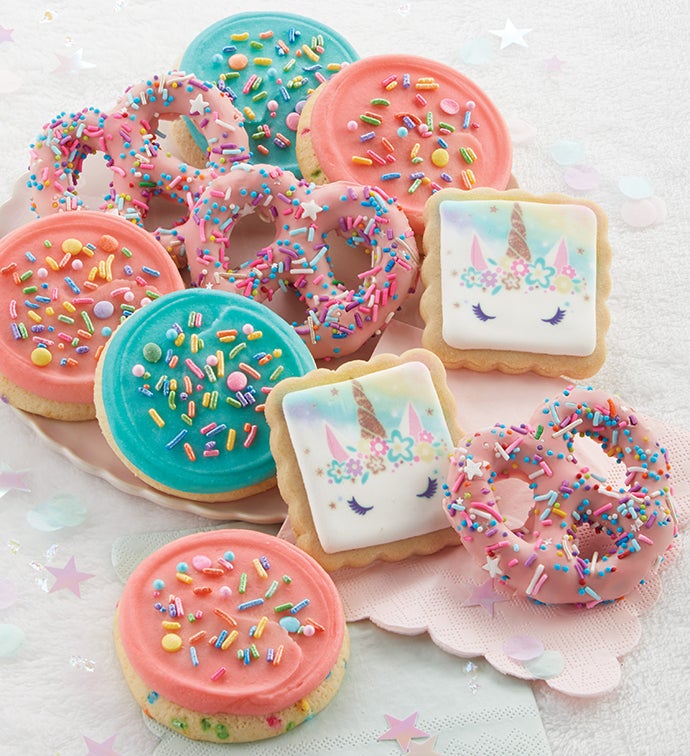 Have a Magical Day Pretzels and Buttercream Frosted Cookies