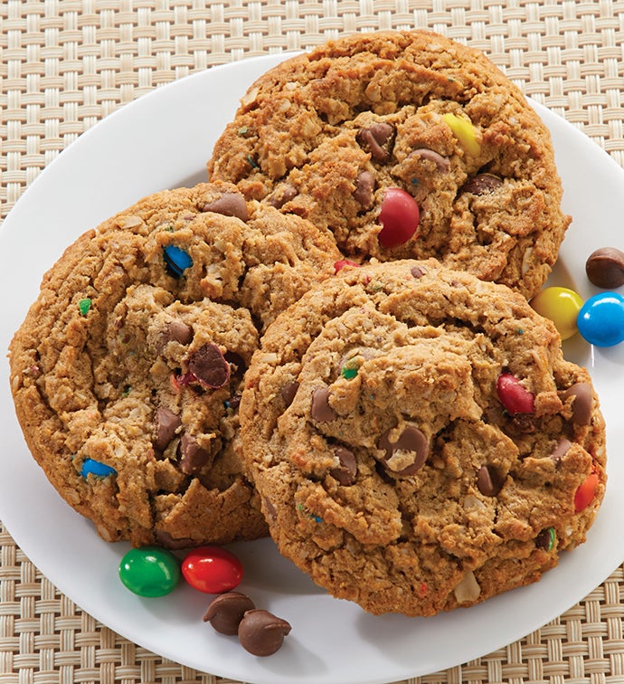Peanut Butter Oat Chocolate Chip Cookies