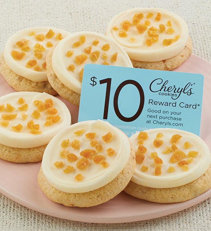 Buttercream Frosted Peaches and Cream Cookie Sampler
