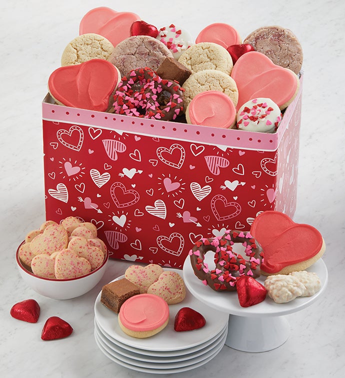 Happy Valentines Day Treats Box