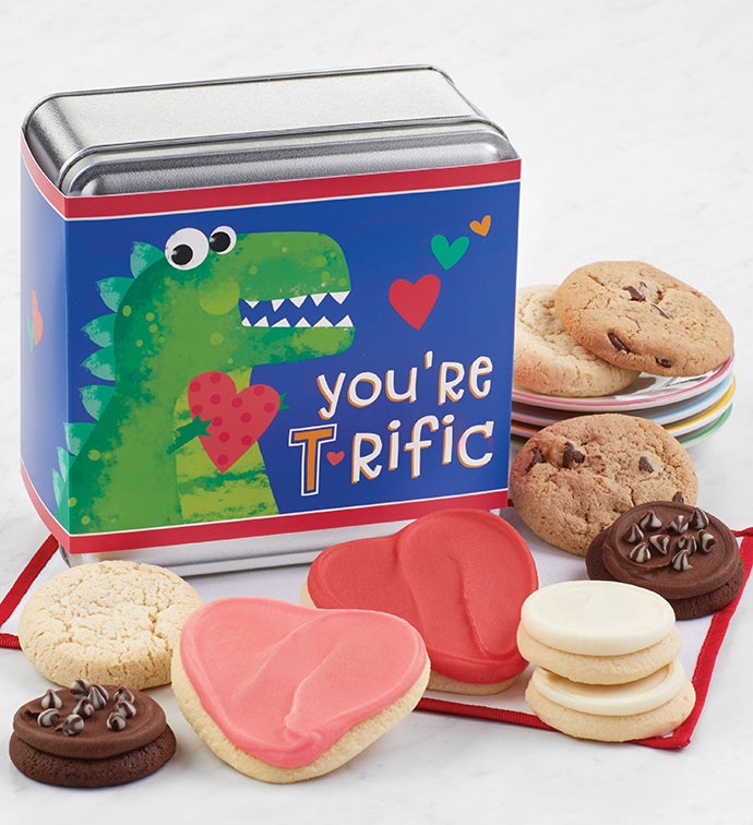Valentines Day Mini Gift Tins   Dinosaur