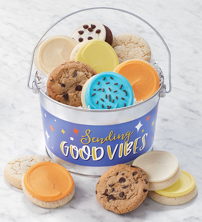 Sending Good Vibes Cookie Gift Pail