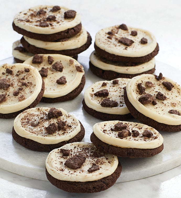 Buttercream Frosted Cookies and Cream Cookie Flavor Box - 24