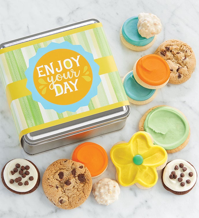 Enjoy Your Day Mini Treats Gift Tin