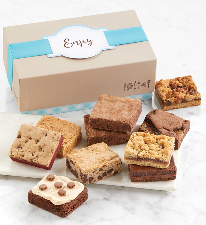 ENJOY ASSORTED BROWNIE GIFT BOX BROWNIES