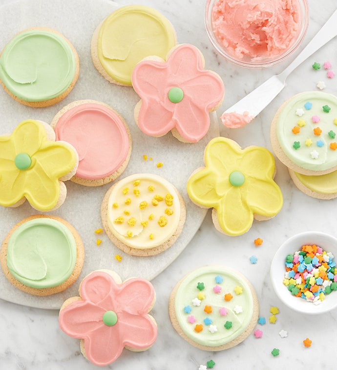 Buttercream-Frosted Spring Bow Gift Box