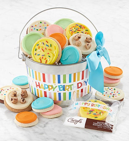 Birthday Cookie Gift Pail