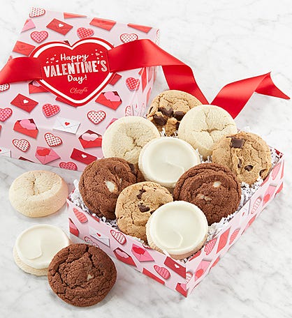 Valentines Day Baskets, Cookies for Valentine