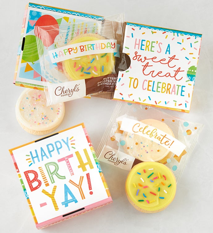 Happy Birthday 2 Pack Cookie Card