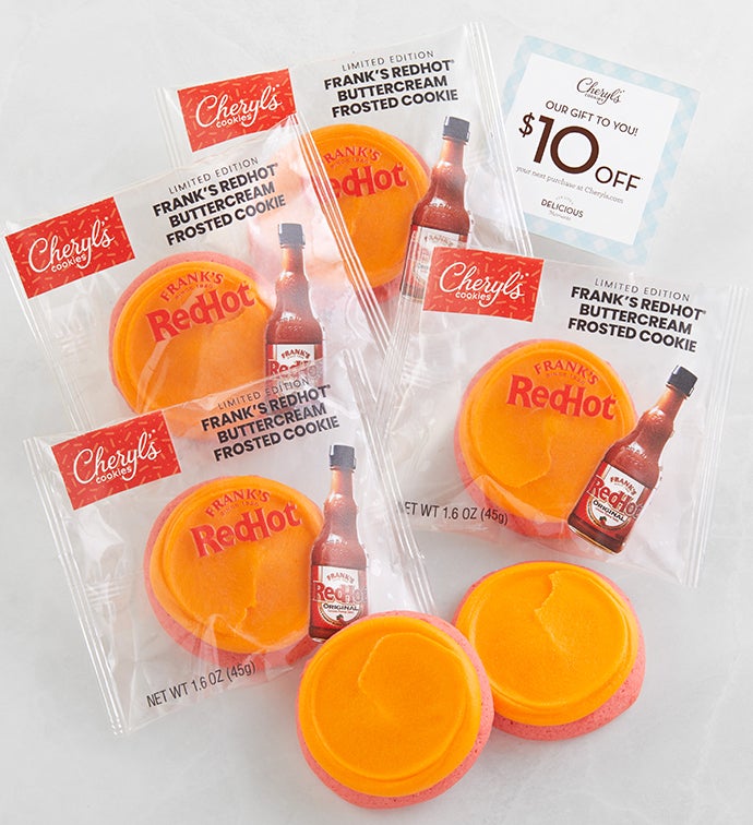 Frank's RedHot® Buttercream-Frosted Cookie Sampler