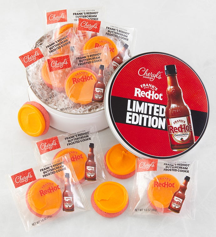 Frank's Red Hot® Buttercream Frosted Cookie Gift Tin
