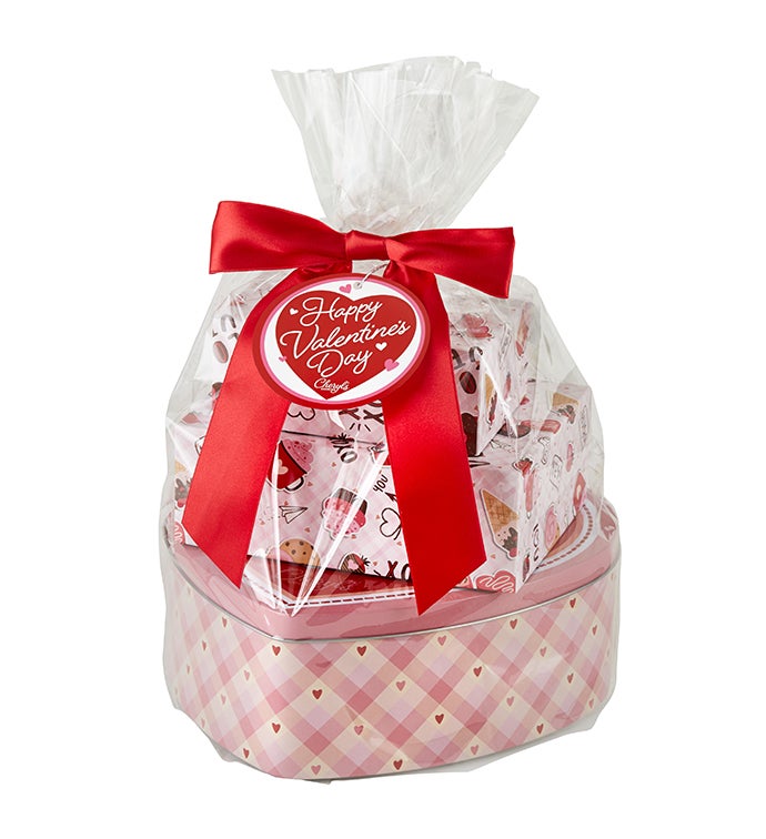 Valentine Gift Tin Tower