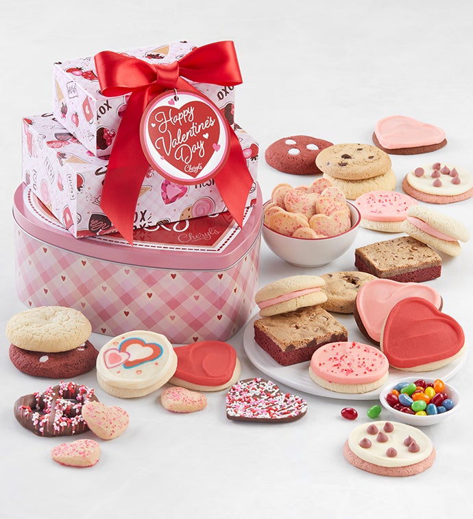 Valentine Gift Tin Tower