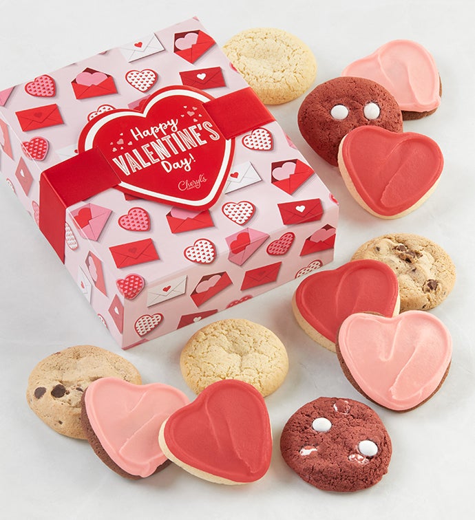 Cookie Gift Box Valentine Assortment