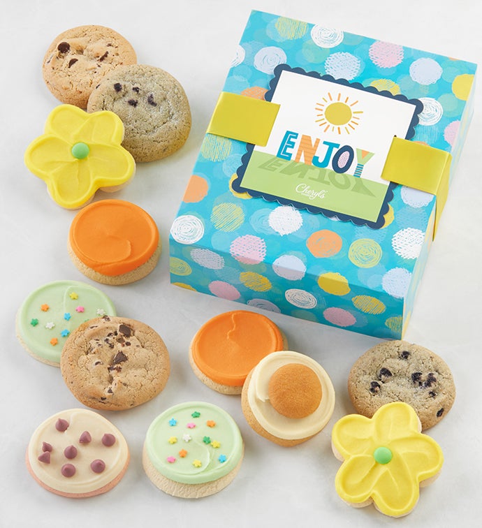 Enjoy Spring Flavors Cookie Gift Box