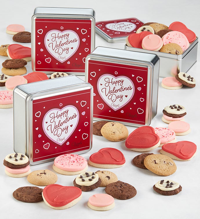 Valentine's Day Gift Tin 4 Pack