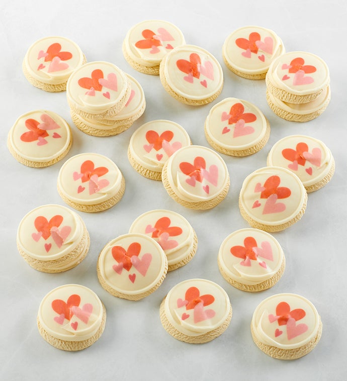 Valentine's Day Buttercream Frosted Sugar Cookie Gift Box