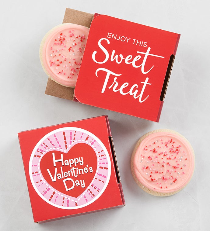 Happy Valentine's Day Cookie Card