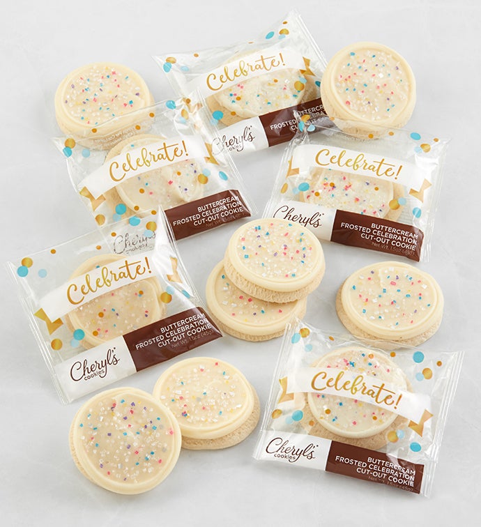 Buttercream Frosted Celebration Cookies