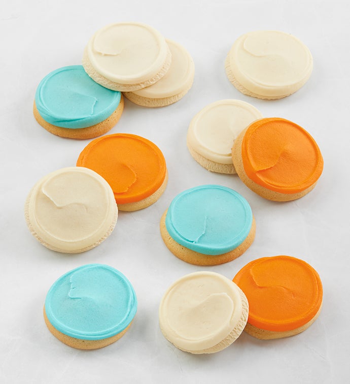 Gluten Free Buttercream Frosted Cookies