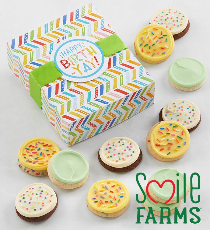 Smile Farms Birthday Cookie Gift Box