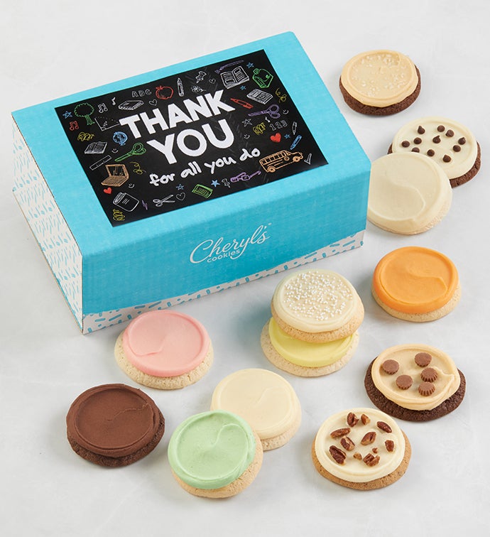 Teacher Appreciation Best of Buttercream Cookie Gift Box
