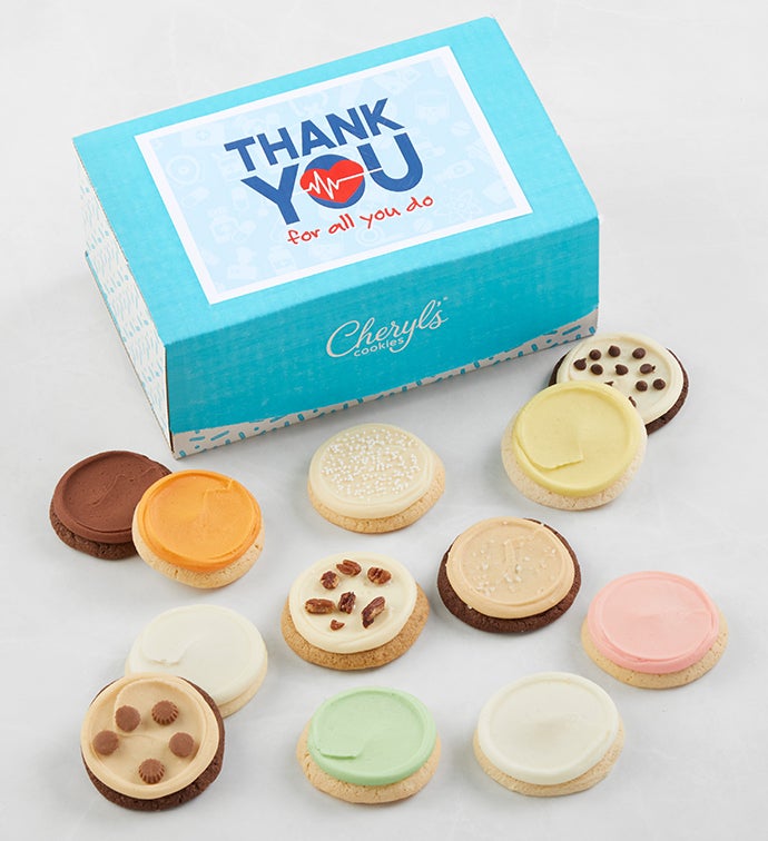Healthcare Appreciation Best of Buttercream Cookie Gift Box