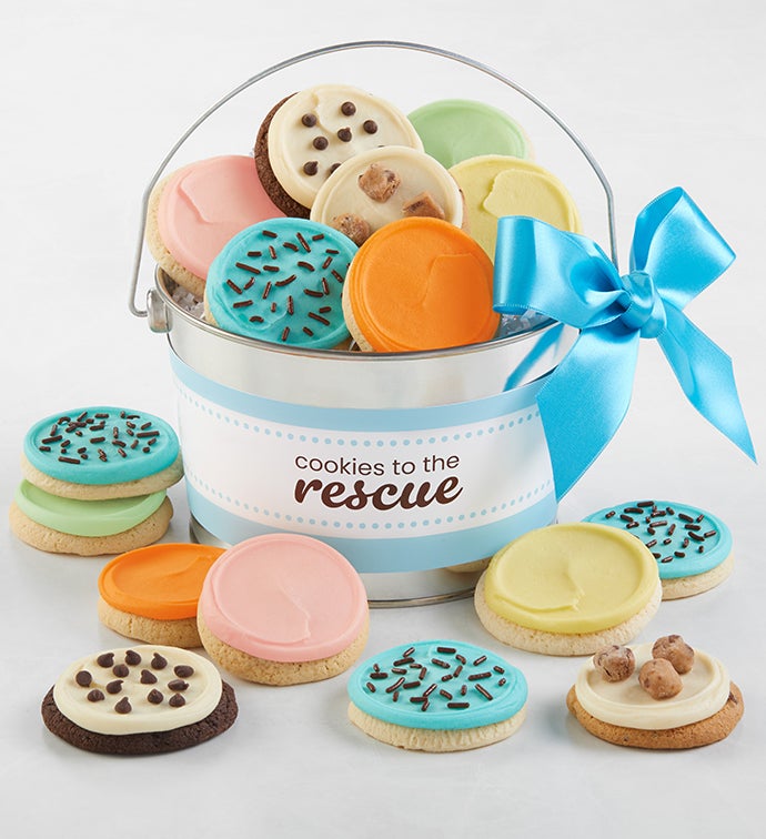 Cookies to the Rescue Cookie Gift Pail