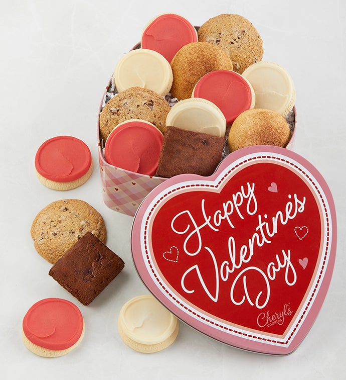 Valentine Gift Tin   Gluten Free Assortment