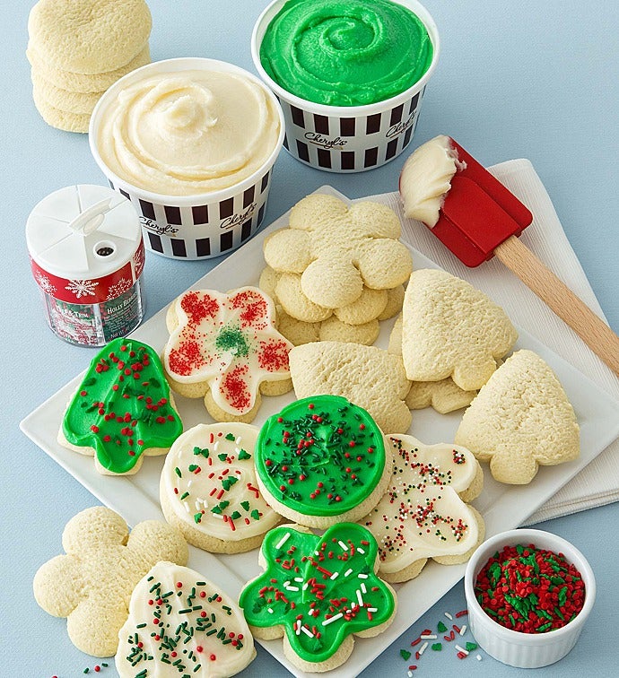 Holiday Cut out Cookie Decorating Kit