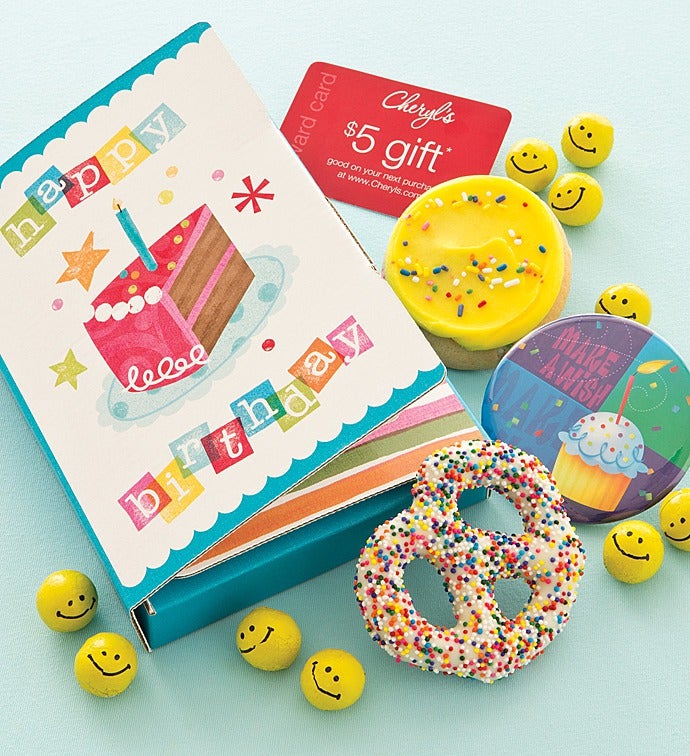 Birthday Party Cookie Card