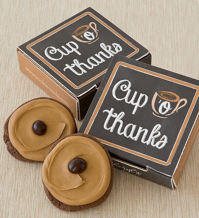 Cup O' Thanks Cookie Card